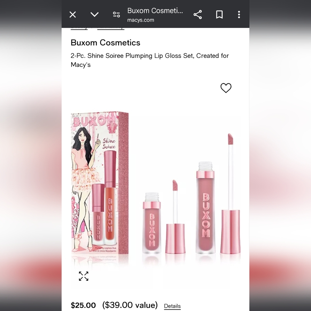 Buxom Plumping Lipgloss and Mascara duo - Picture 3 of 3